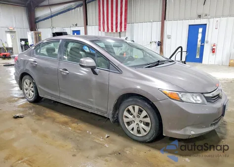 2012 Honda Civic Lx из США, поврежденный, VIN 19XFB2F50CE015337